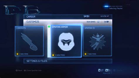 Halo 4 Ranking Up To 50 Choosing Specialization Youtube