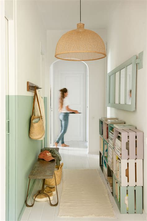 Ideas para decorar y pintar con la técnica del half painted