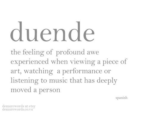 Stood in awed silence before the shrine; Logophile: Duende Typography Profound Awe From Art and ...