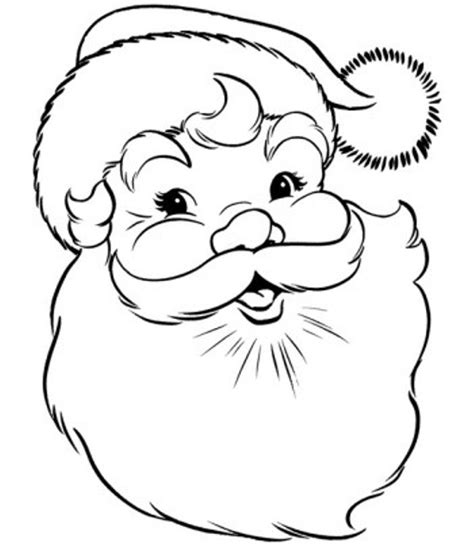 Santa Claus Printable Coloring Page