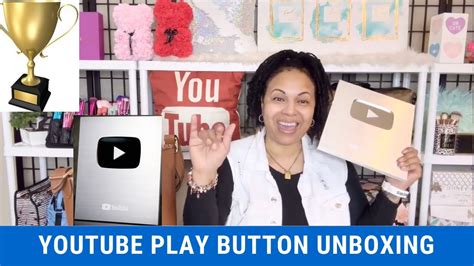 Youtube 100000 Subscriber Creator Award Youtube Play Button Unboxing