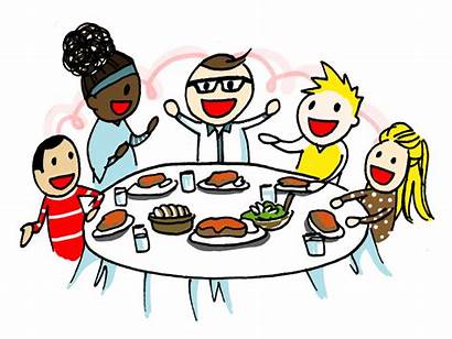 Dinner Eat Cliparts Meet Clipart Take Awesome
