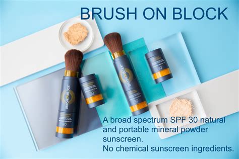 Brush On Block Broad Spectrum Spf 30 Mineral Powder Sunscreen Was