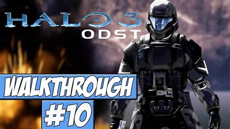 Halo 3 Odst Walkthrough Ep10 Wangel Virgil Youtube