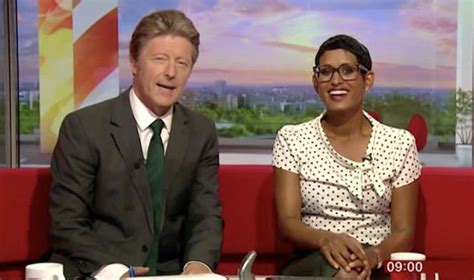 Naga Munchetty Responds To ‘whispering Remark With Bbc Co Host Charlie Stayt Celebrity News