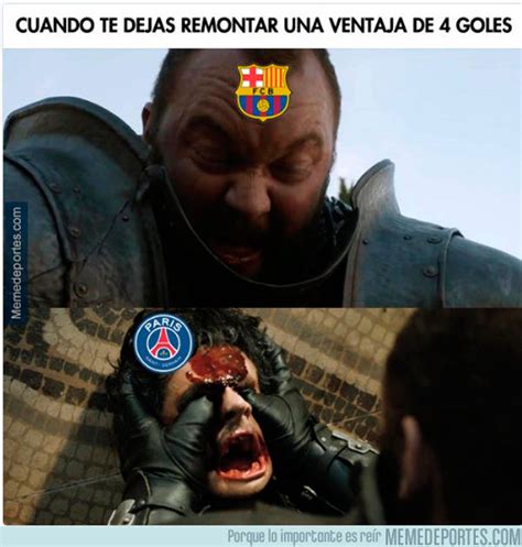 Let's relax and listen to a song while we wait for the 2nd half: Barcelona vs PSG, los mejores memes de la Champions League