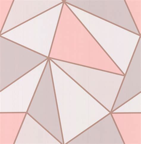 Awasome Geometric Blush Pink Wallpaper References