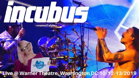 Incubus 20th Anniversary Of Make Yourself Live Warner Theatre Dc