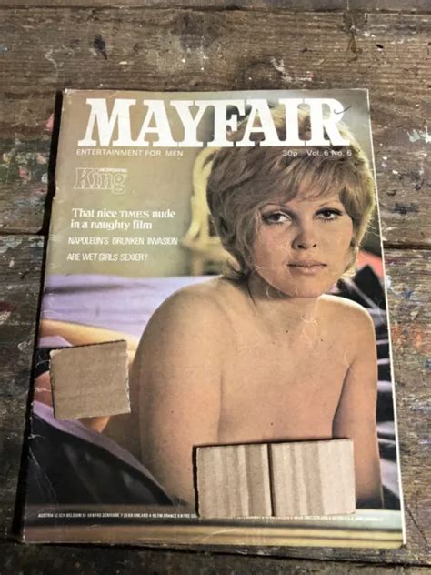 Mayfair King Vol No Vintage Adult Men S Glamour Magazine Eur