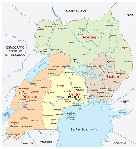 Uganda Maps Facts Weltatlas