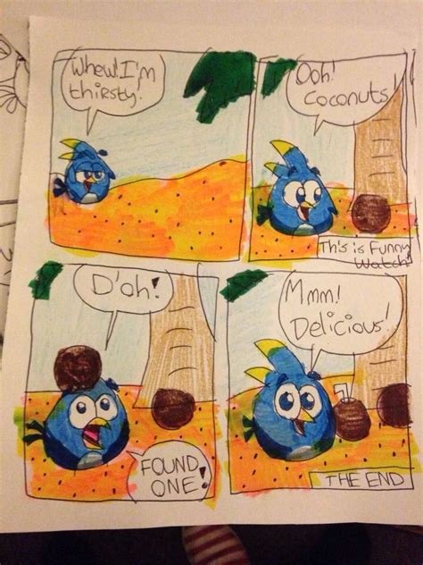 Angry Birds Stella Comics Bonk A Coconut By Tiffanyangrybirds23 On