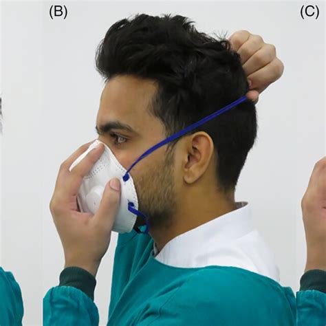 Proper Technique Of Doffing A N95 Respirator A Not Touching The Front