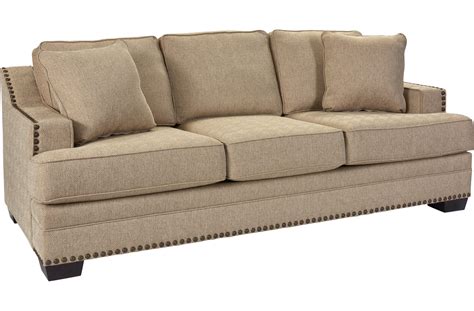 Broyhill Furniture Estes Park Contemporary Sofa With Nailhead Trim
