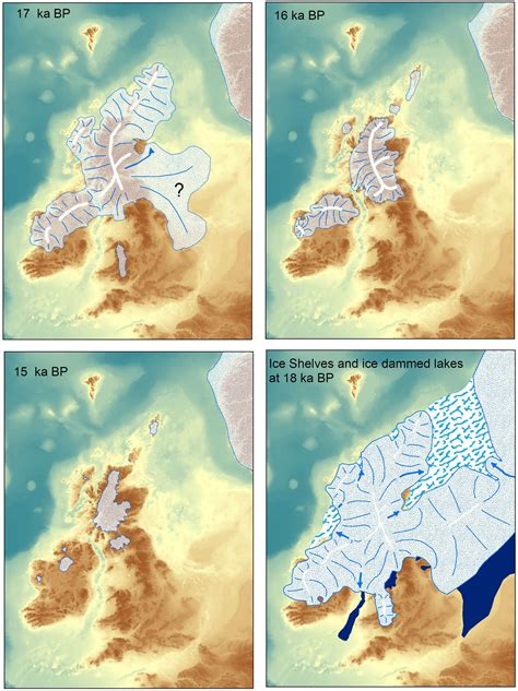 Ancient Ice Age Maps