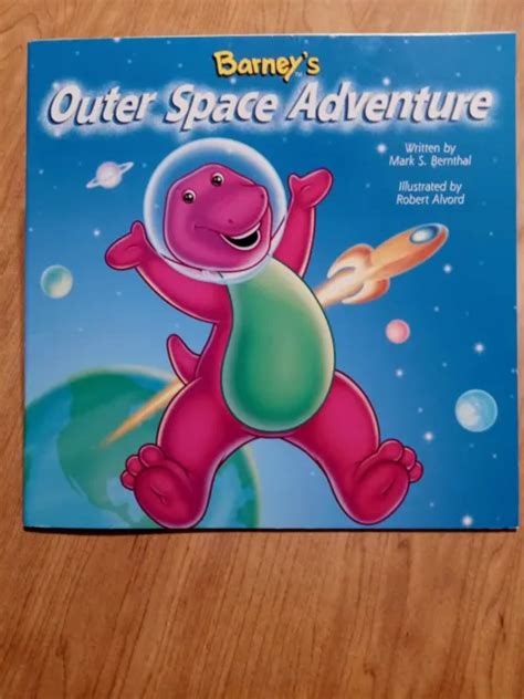 Barneys Outer Space Adventure Softcover Book 1495 Picclick