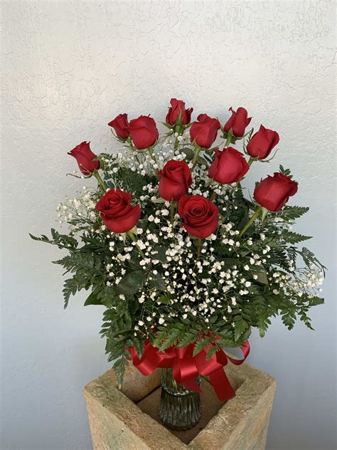 Romantic 60cm Extra Long Red Rose Bouquet In San Jose Ca La Floriya