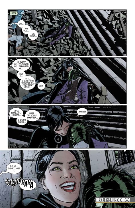 Dc Comics Universe And Batman 49 Spoilers The Joker Vs Catwoman On The