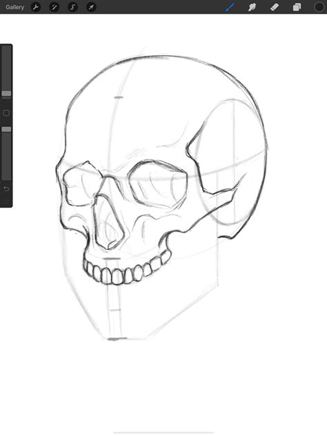Gargoyle Drawing Human Skull Drawing Skull Drawing Sketches Easy