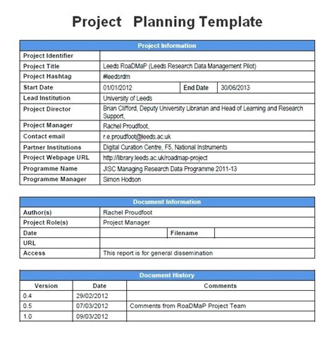 A project action plan template is planned to break down your large project goals into lesser, actionable steps. Project Management Plan Template | Qualads