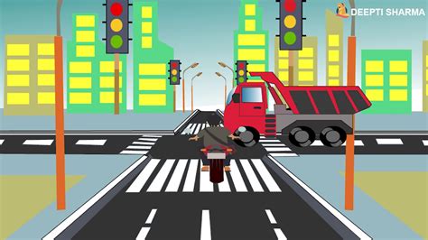 Road Accident 2d Animation Flash Animate Adobe Youtube