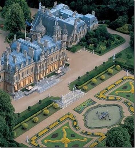 Waddesdon Manor Buckinghamshire England English Castles Mansions