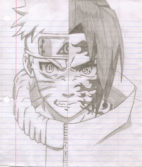 Naruto Vs Sasuke By Madara 13 Naruto Sketch Drawing Anime Sketch