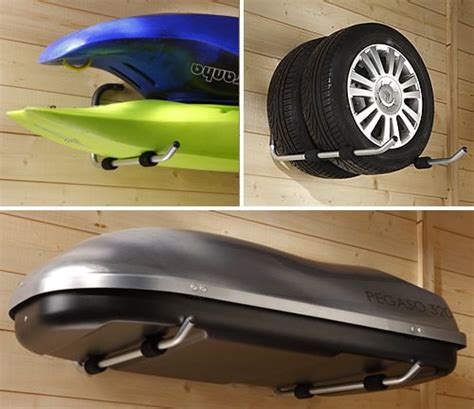 Yet the wrong set of hooks for hanging things can ruin your room's aesthetic and the wrong type of. 2 x Bike / Car Roof Top Box Storage Hooks | Roof storage ...