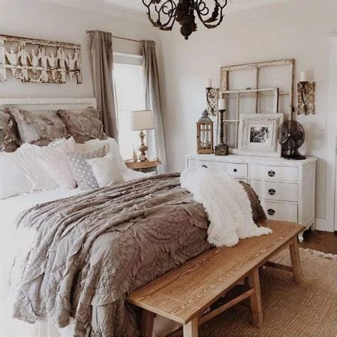 25 Romantic Farmhouse Bedroom Ideas In 2020 With Images Farmhouse