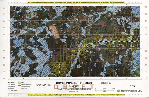 Et Rover Pipeline Washtenaw County Maps Ann Arbor