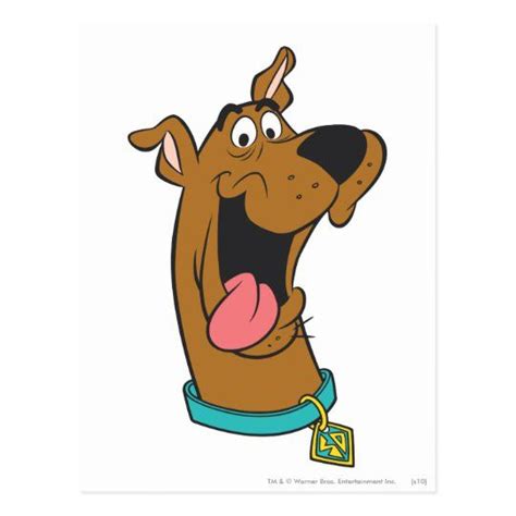 Scooby Doo Tongue Out Postcard Zazzle Scooby Doo Images Scooby Scooby Doo