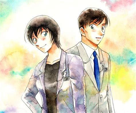Sato And Takagi Detective Conan Conan Takagi