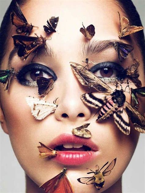 Butterfly Makeup Beauty Photography Butterfly Fashion Makeup