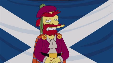 The Simpsons Groundskeeper Willie Has A Message On Scottish Independence