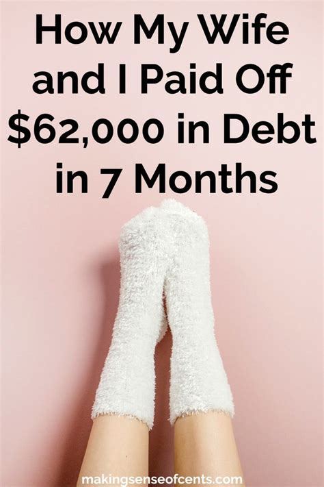 Paying Down Debt How We Paid Off 62000 In Debt In 7 Months Debt