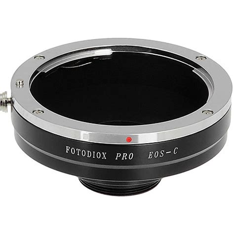 fotodiox canon ef pro lens adapter for c mount cameras eos c pro