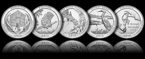 2015 America The Beautiful Quarters Release Dates And