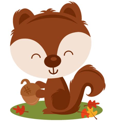 Download High Quality Fall Clipart Squirrel Transparent Png Images