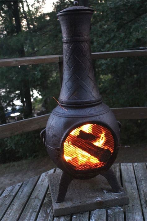 After a few years of burning wood and enjoying every minute. 34 Wonderful Chiminea Ideas Composition