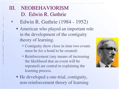 Ppt Lecture 12 The Rise And Fall Of Behaviorism Powerpoint