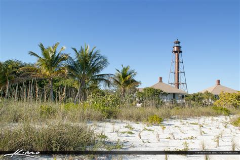 Sanibel Island Lighthouse Lee County Florida Royal Stock Photo