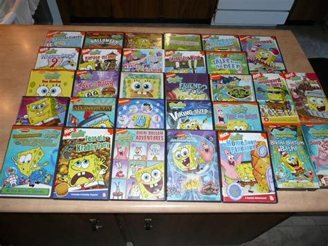 Spongebob Squarepants Dvd Collection 26 Dvds And 4 Vhs Saanich Victoria