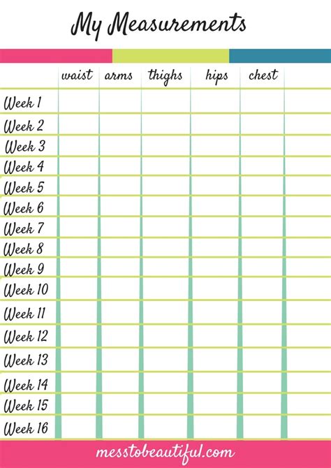 Printable weight loss calendar printable coloring page for kids. 20 Printable Weight Loss Charts for Your Fitness Goals ...