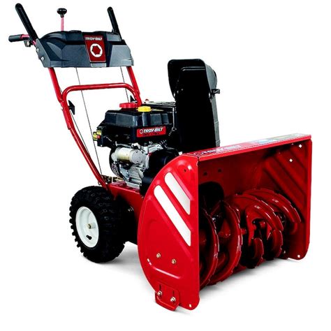 Troy Bilt Storm 2410 24 In 179 Cc Two Stage Self Propelled Gas Snow