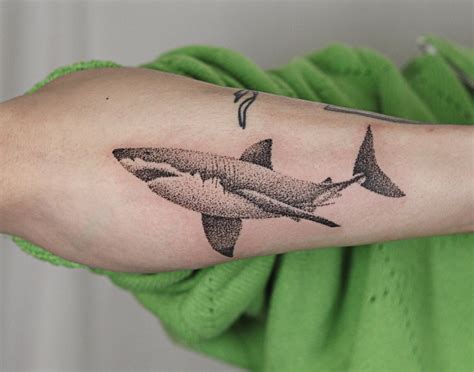 Top 80 Realistic Great White Shark Tattoo Best Ineteachers