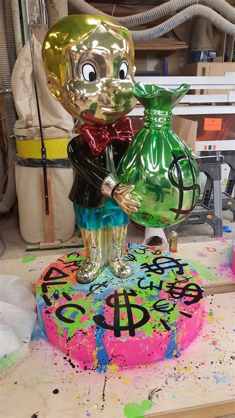 Check spelling or type a new query. Richie Rich Money Bags Sculpture - Guy Hepner