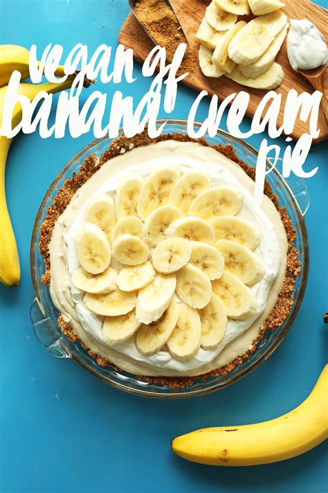 vegan banana cream pie minimalist baker recipes