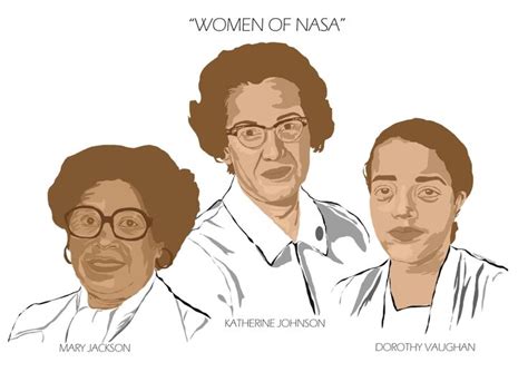 Mary Jackson Katherine Johnson And Dorothy Vaughan Katherine Johnson