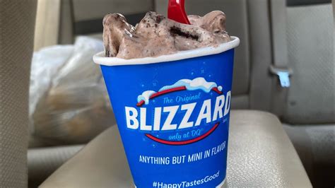Dairy Queen Oreo Fudge Brownie Blizzard Review YouTube