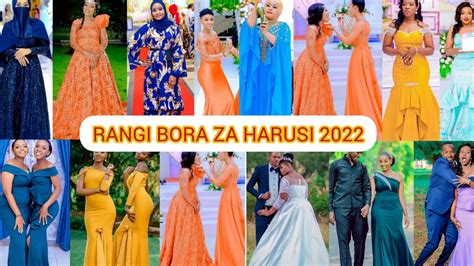 Rangi Bora Za Harusi 2022 Mishono Pambe Ya Magauni Ya Kisasa Ya Harusi Tanzania Youtube