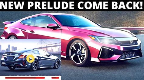 All New 2024 Honda Prelude Comes Back First Look With Civic X